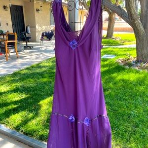 Unique Vintage- purple, Roaring 20’s flapper dress. Size 2XL